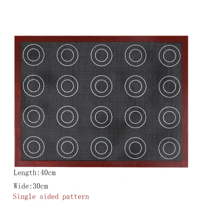Reusable Silicone Baking Mats Non-Stick BBQ Grill Mat Pad Baking Sheet Oven Mat Picnic Cooking Cookie Tray Barbecue Oven Tools